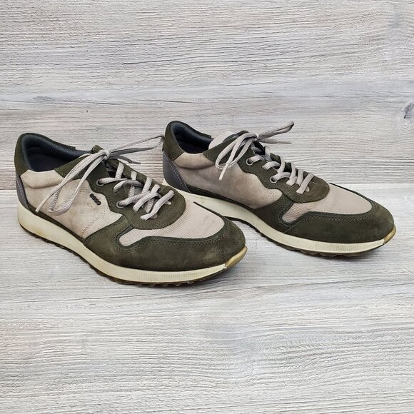 Ecco lace up sneakers in grape leaf/moon rock - Picture 13 of 13